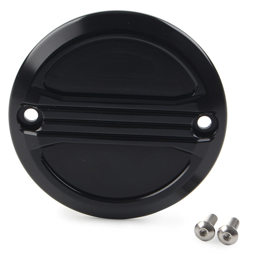 2-Loch Air Flow Ignition Timer System Cover f¨¹r for Harley Electra Glide Road King