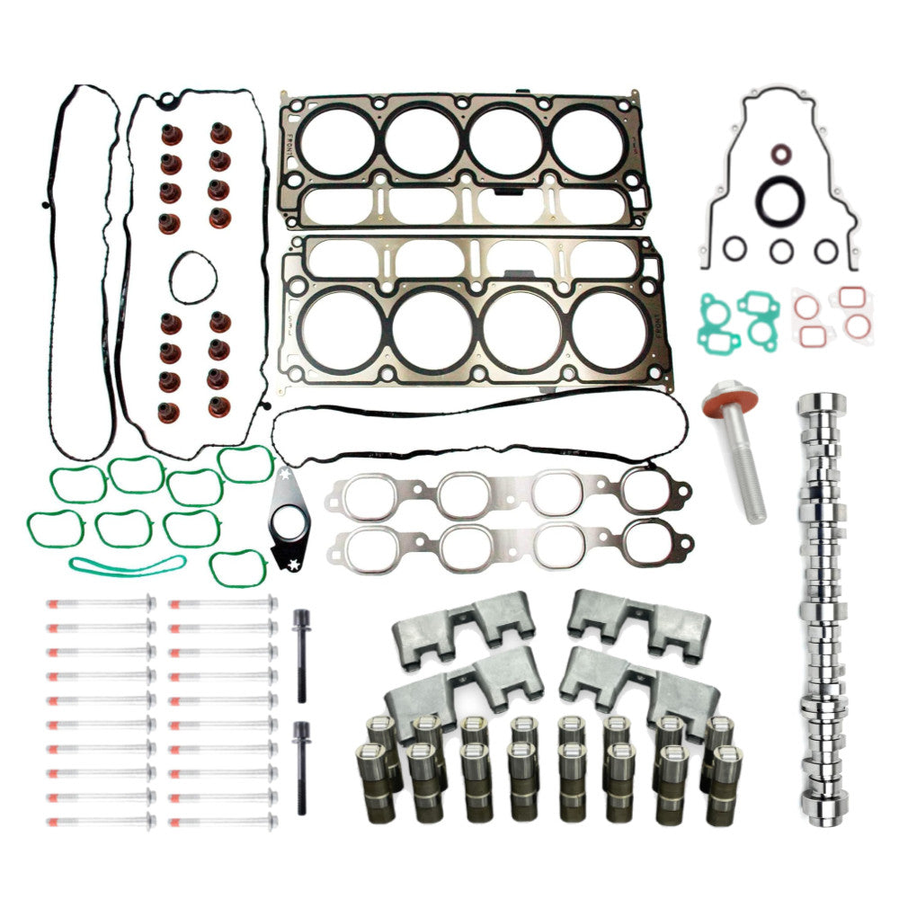 FOR 2014-2023 for Chevrolet for GMC for Sierra 5.3L V8 NON AFM Lifters Head Gasket Bolts Kit