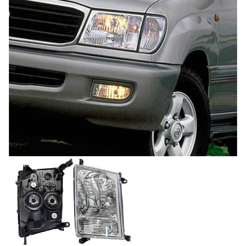 for TOYOTA for LAND CRUISER FJ100 HZJ105 Headlight GLASS LENS Driver Side LEFT 98-05
