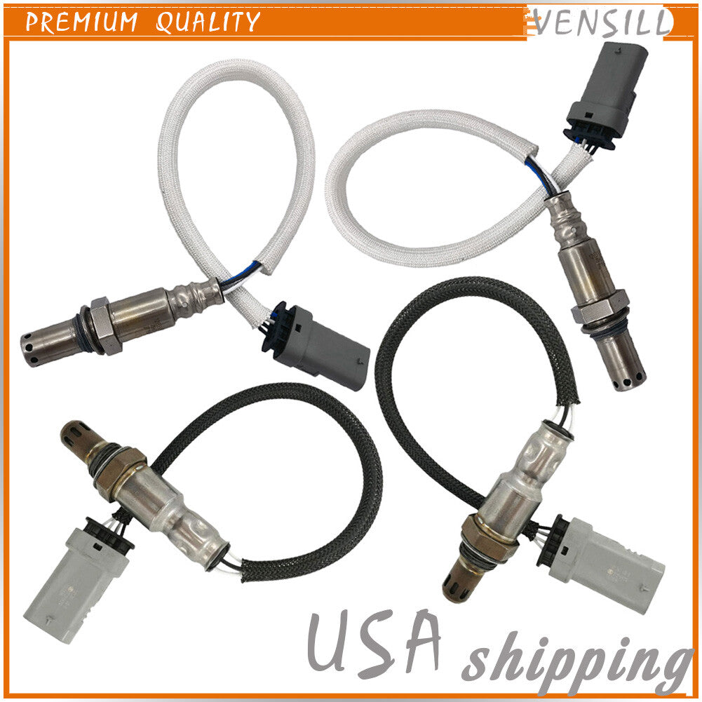 Set of 4X Oxygen Sensor for GMC for Sierra 1500 for Yukon for Chevrolet Silverado 1500 Tahoe