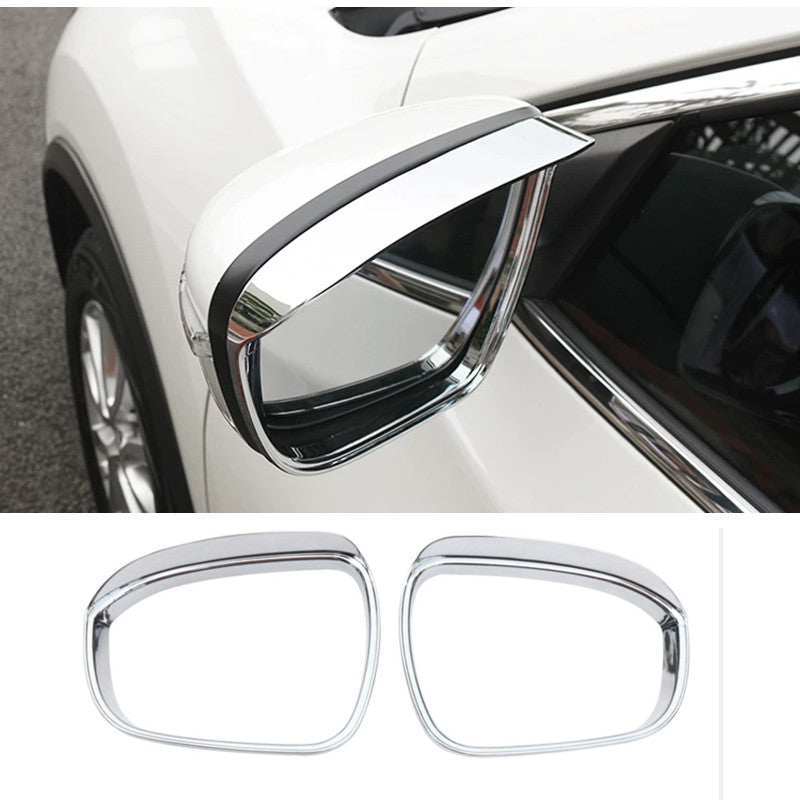 for Nissan Murano 2015-2024 Chrome Rearview Door Side Mirror Frame Cover Trim 2X