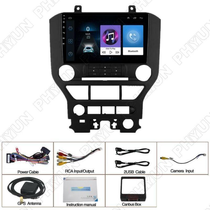 Android 10.1 9 for Ford for Mustang 2015-2021 F1 Model Stereo Radio GPS Navigation