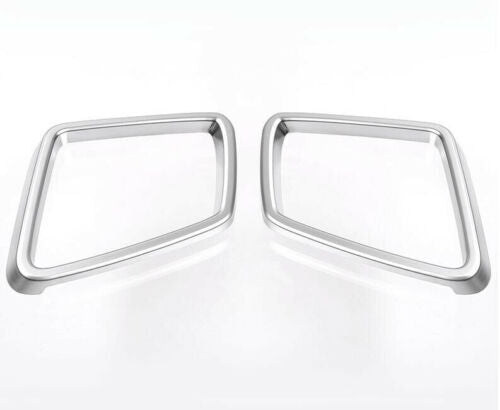 for Benz ML GL GL GLS GLE Class 2* Chrome Side Wing Rear-view Mirror Frame Decorated
