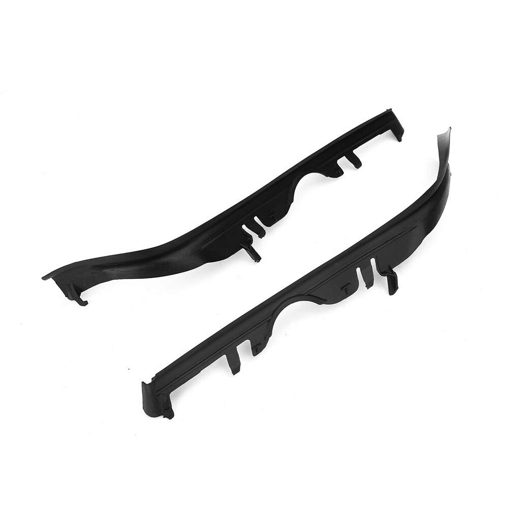 Pair Left Right Upper Headlight Lens Cover Strip for BMW 5 Series 63126908405+06