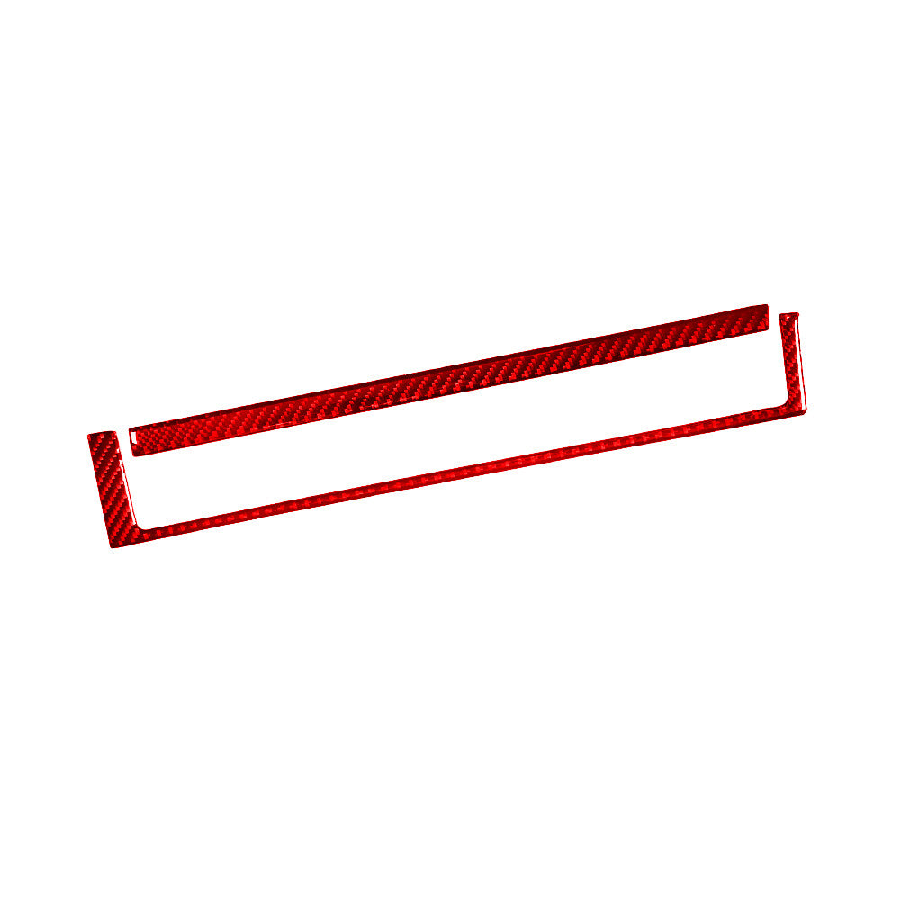 Red Carbon Fiber Storage Cover Trim for Land Rover Discovery Sport 2015-2019