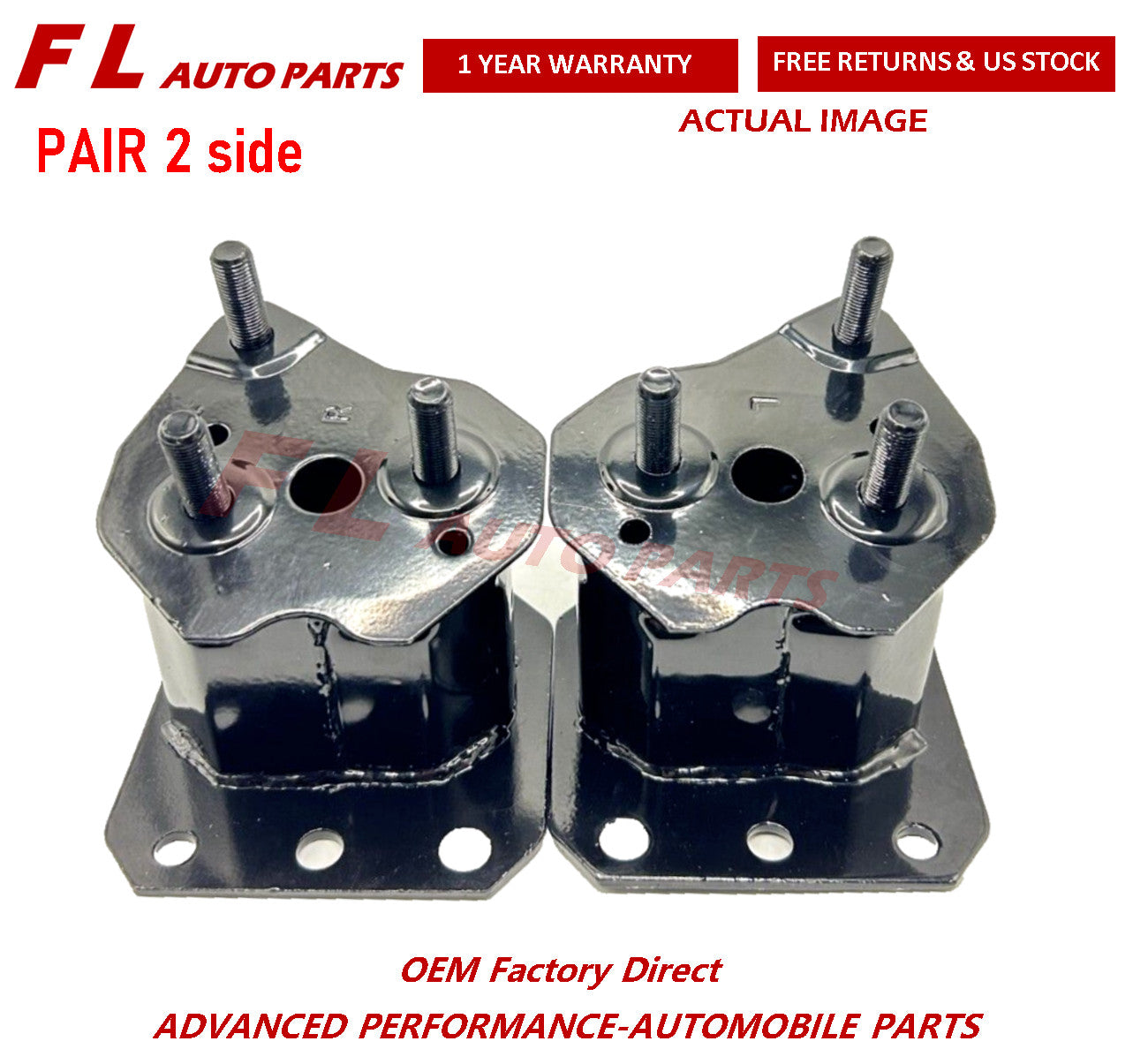 for Toyota for Land Cruiser LC200 2009-2018 Front Bumper Bracket Set 52025-60030