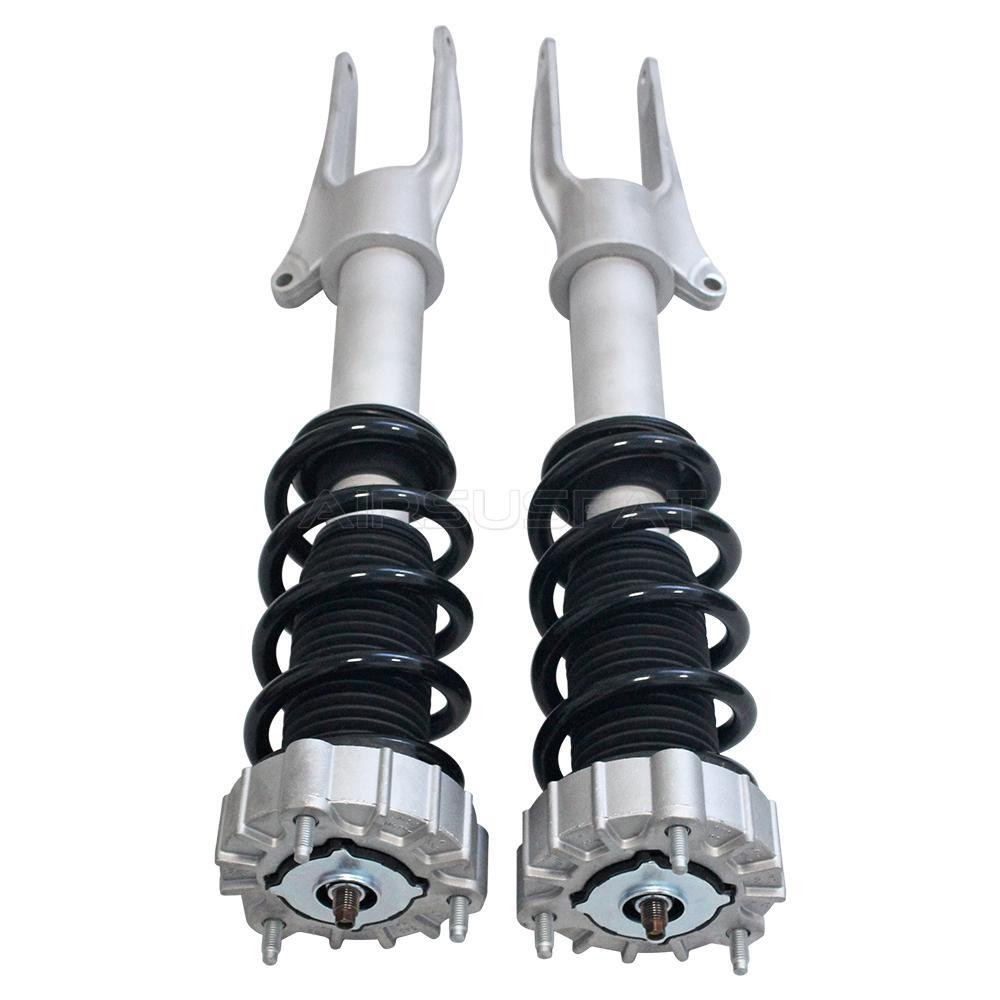 2pcs Front LeftRight Shock Strut Assembly w/EDC for Porsche for Panamera 2010-2016