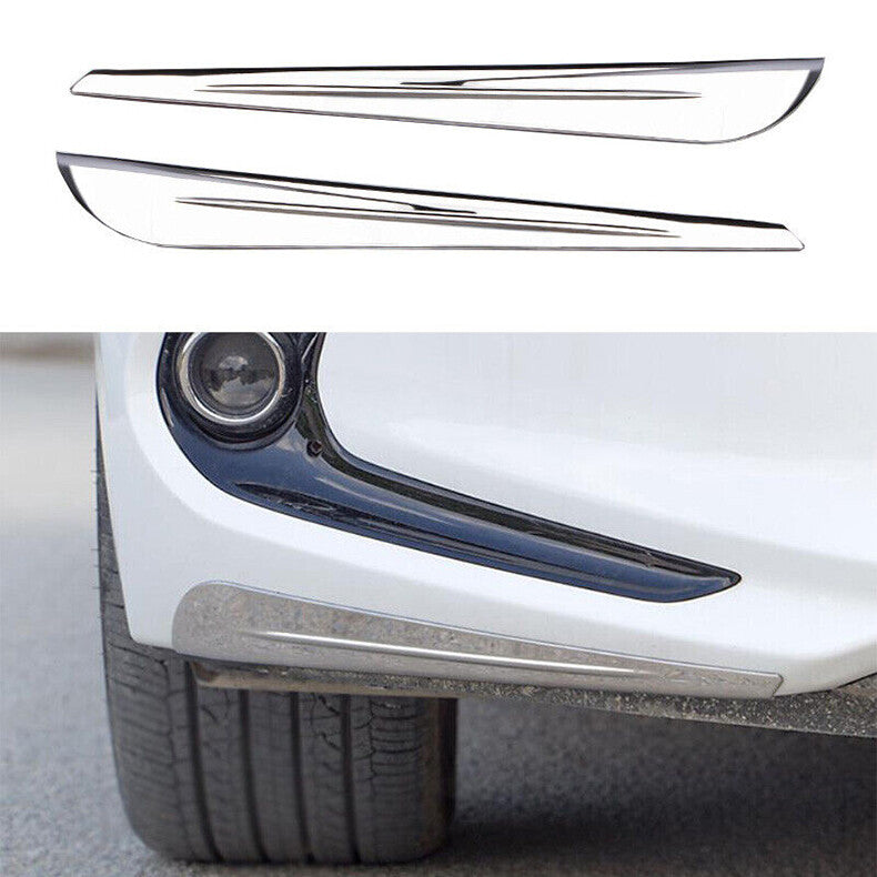 for Hyundai for Elantra 2017-2018 silver Front Bumper Lip Chin Spoiler Splitter trim