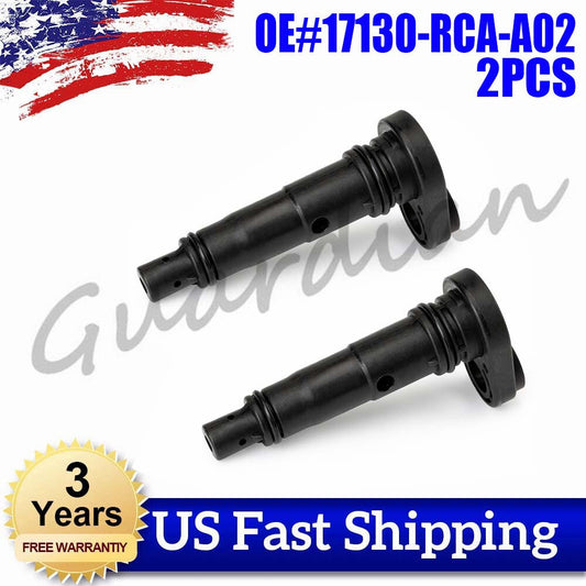 2 PCV valves, standard 17130-RCA-A02, for Acura for RDX and for Honda Odyssey Pilot Ridgeline.