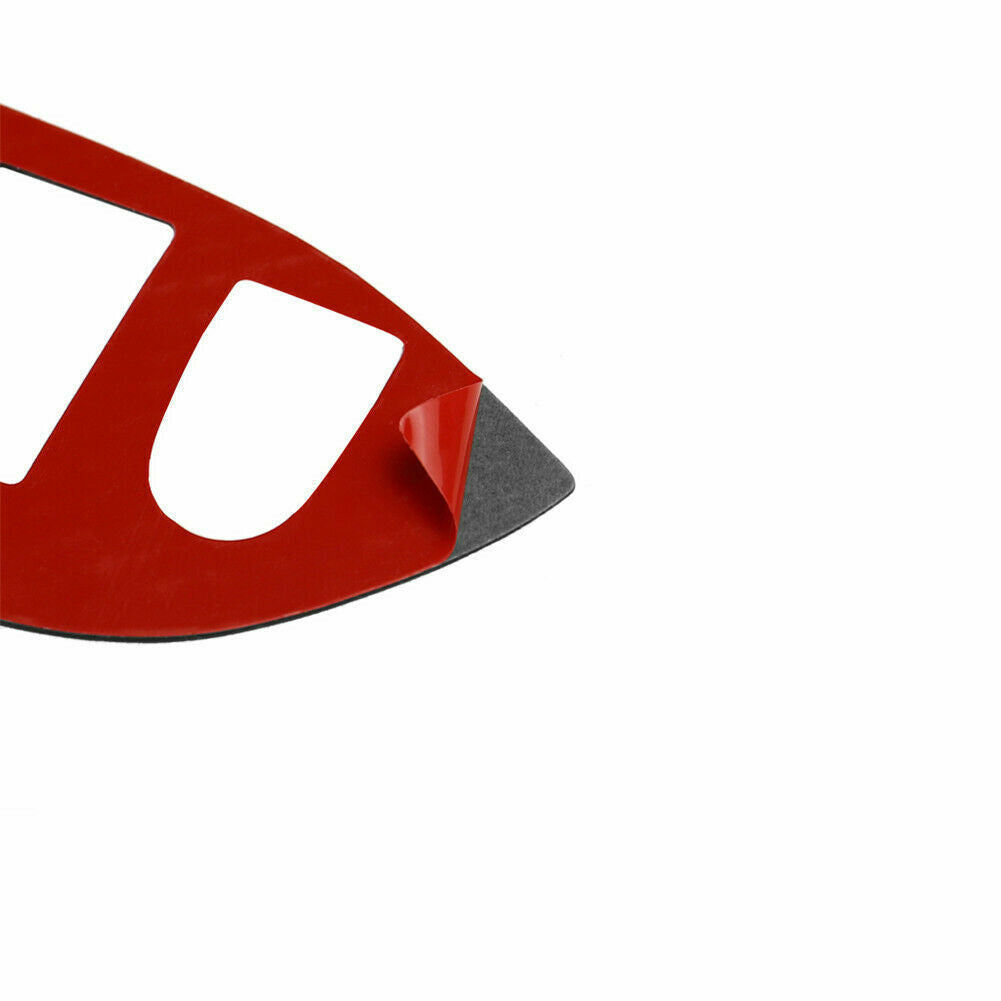 Red carbon fiber window lift switch cover for Toyota 86 17-19