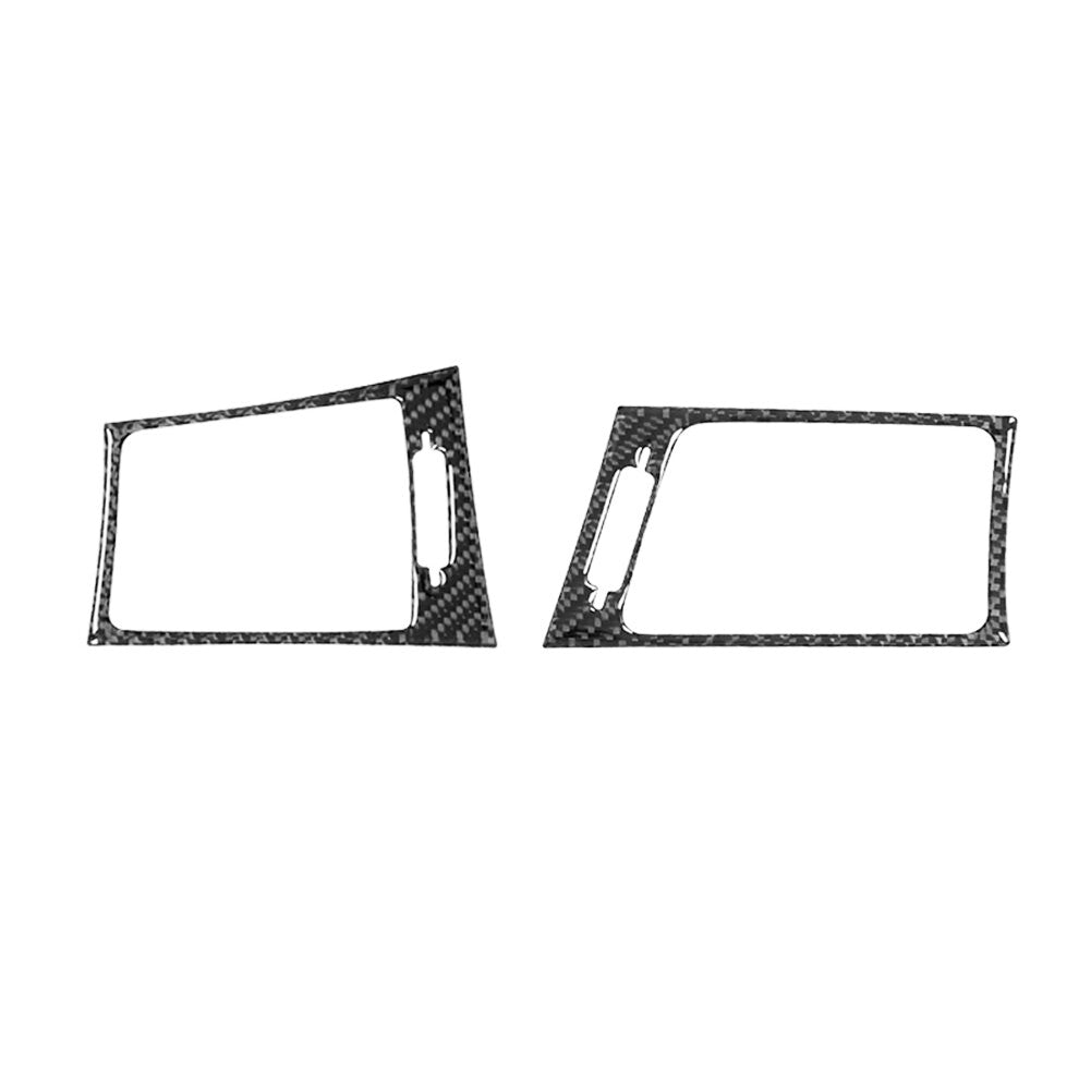 Carbon fiber air conditioning ventilation trim for BMW X3 F25 X4 F26 2011-2017