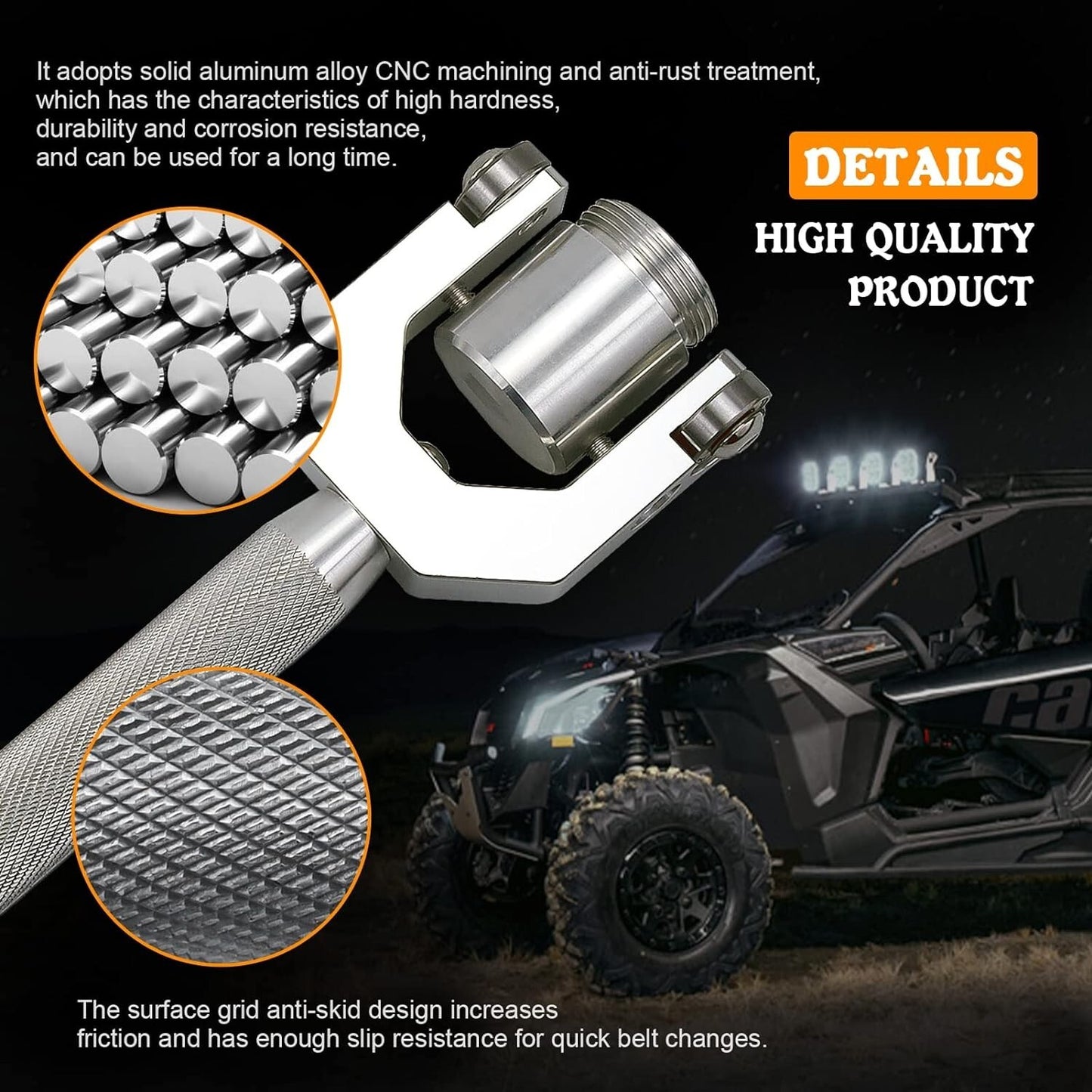 X3 Belt Changing Tool Compatible with Can am Maverick X3 Max Turbo R RR 2017-22