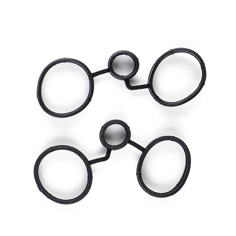 Engine rocker arm cover gasket and cylinder top cover seal suitable for Peugeot 208, 2008, 308, and 308S.