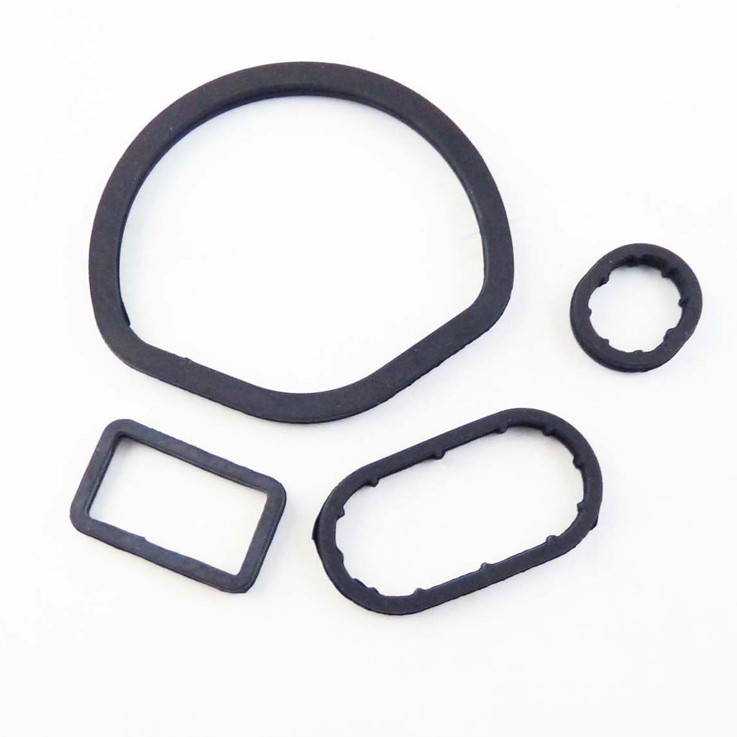 for Mercedes W208 W209 W210 W211 W220 Set of 4 Oil Filter Housing Seal Kit New