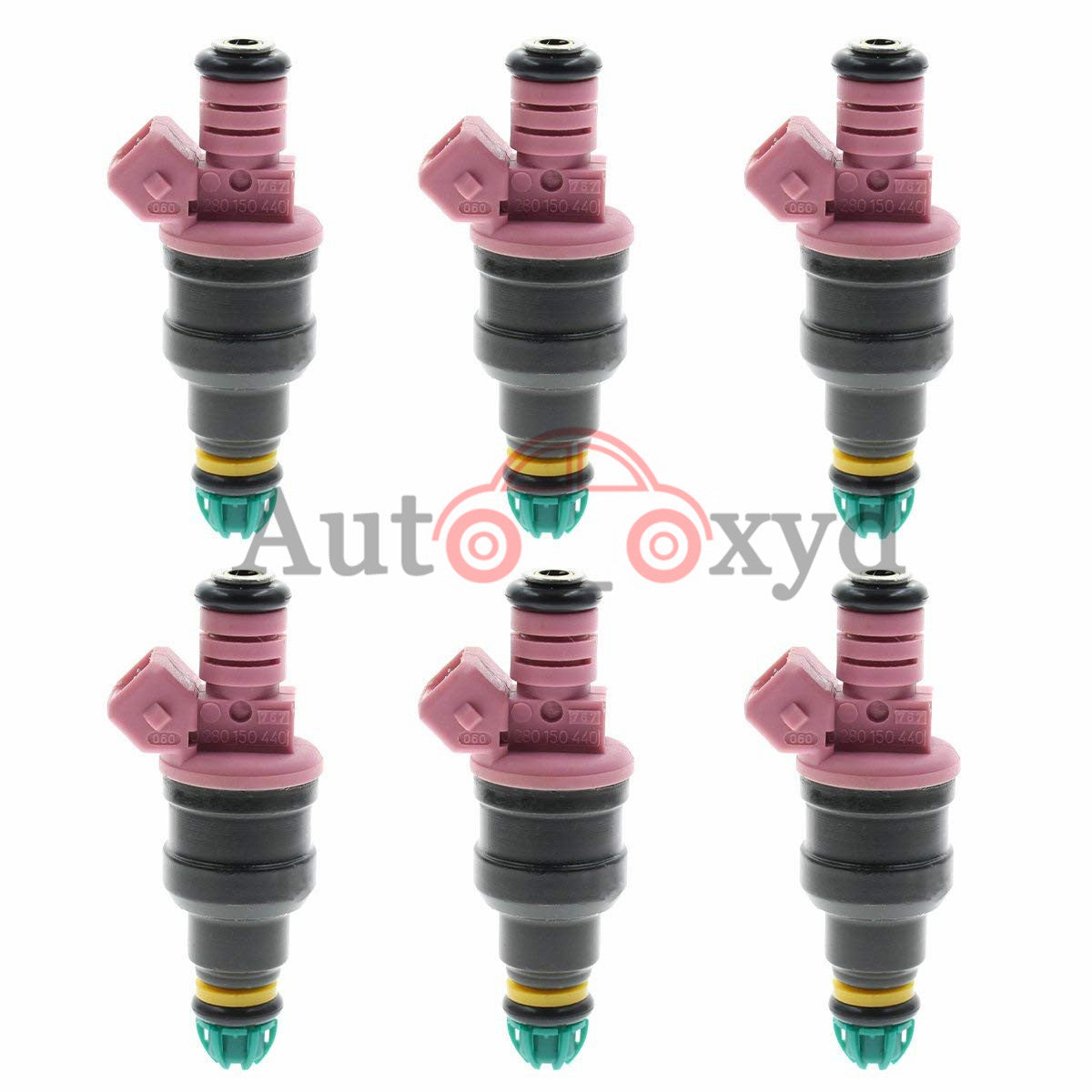 6 pcs Fuel Injectors 0280150440 for BMW Z3 M3 328is 328i 528i 2.8L 3.2L 1996-00