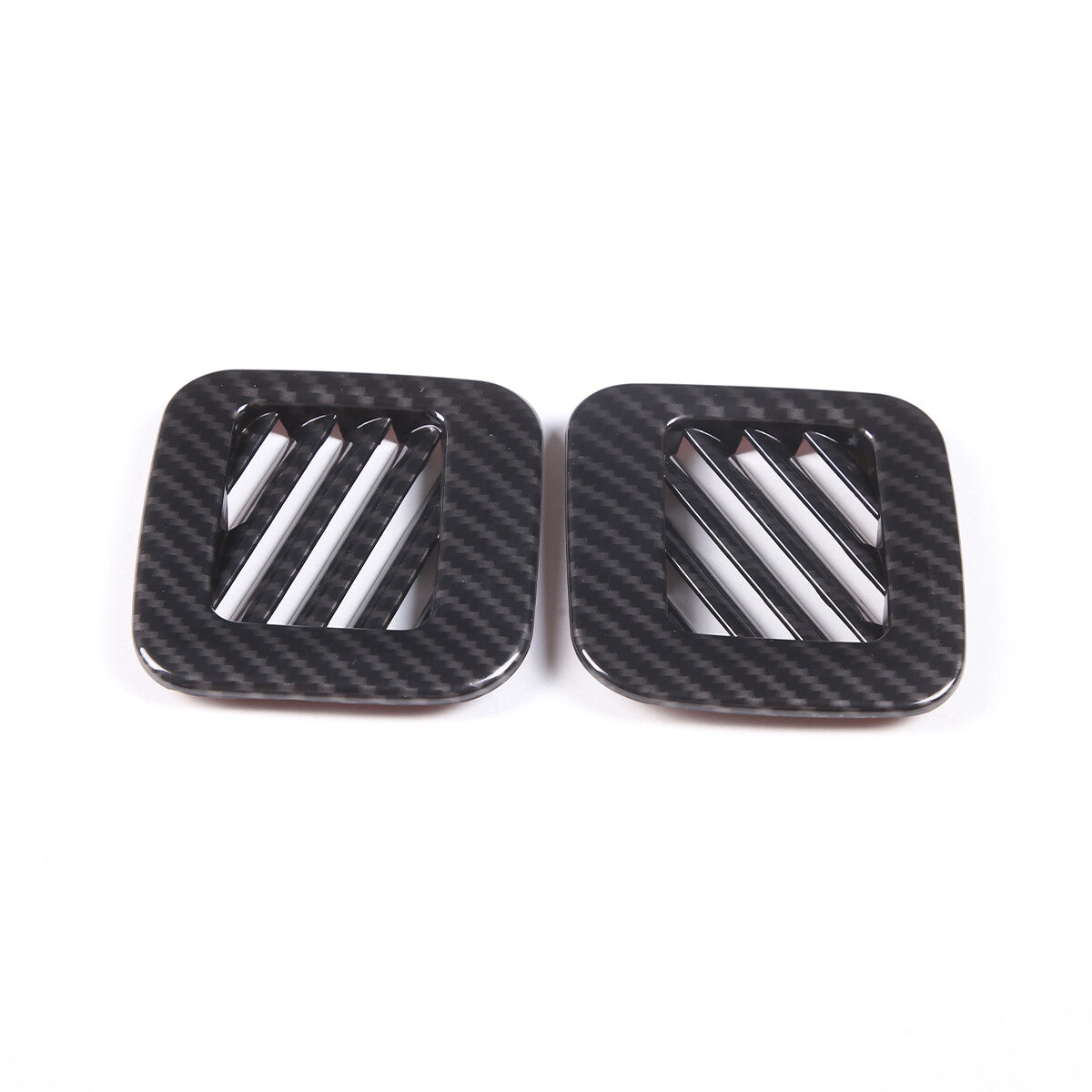 Carbon fiber toggle switch button panel decorative sticker for Corvette C8 20-23