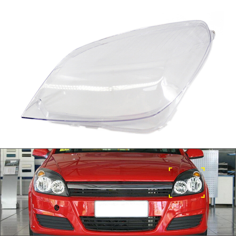 Halogen Headlight Lens Transparent Cover 1EG270370311 for Opel Astra H 2007-2010