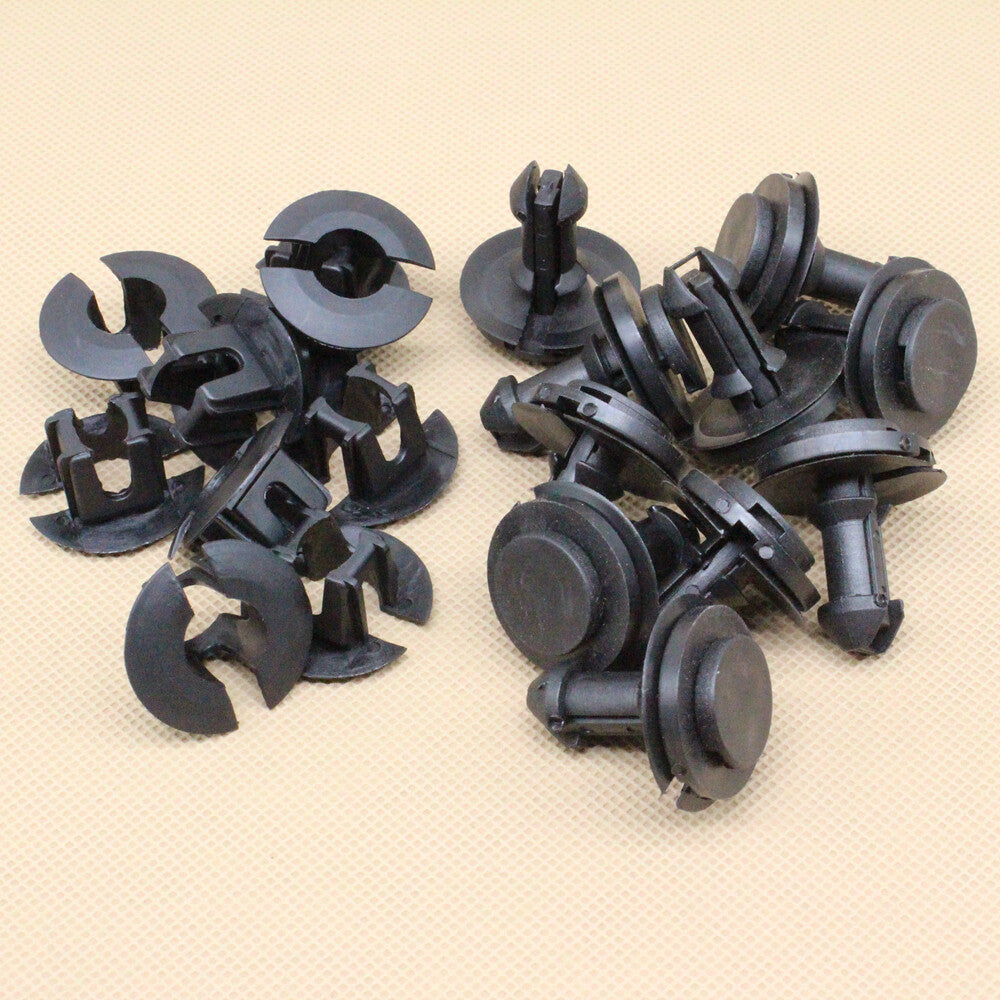Front Air Deflector Grommet  Retainer Push Clips Sets 10 For GM C  K Trucks