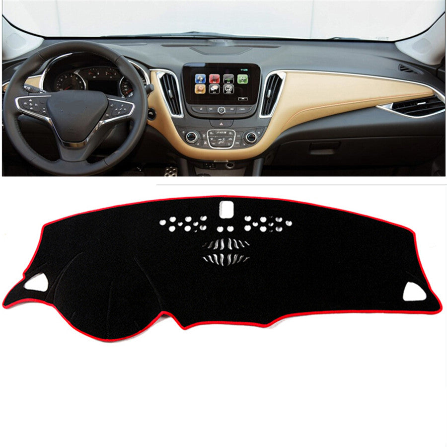 1PCS RedBlack Dashboard Dash Mat Dashmat Sun Cover for Chevrolet Malibu 2016-21