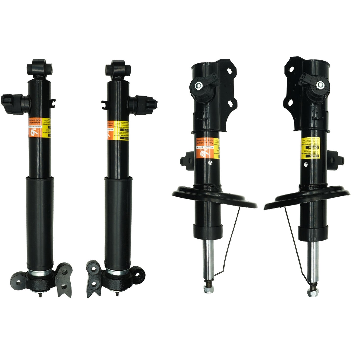 4X Fit for Jaguar XF RWD 2009-2015 Front Rear Shock Struts Assembly Without Electric