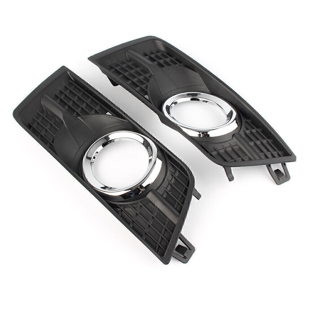 Front LeftRight Fog Light Cover For Fit 2010-2016 for Cadillac SRX 2pcs/set