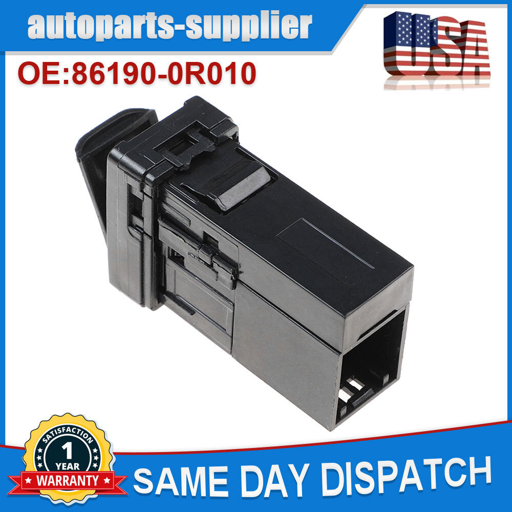 USB Port Adapter Jack 86190-0R010 Fits for Toyota Rav4 for Camry Yaris for Corolla for Avalon