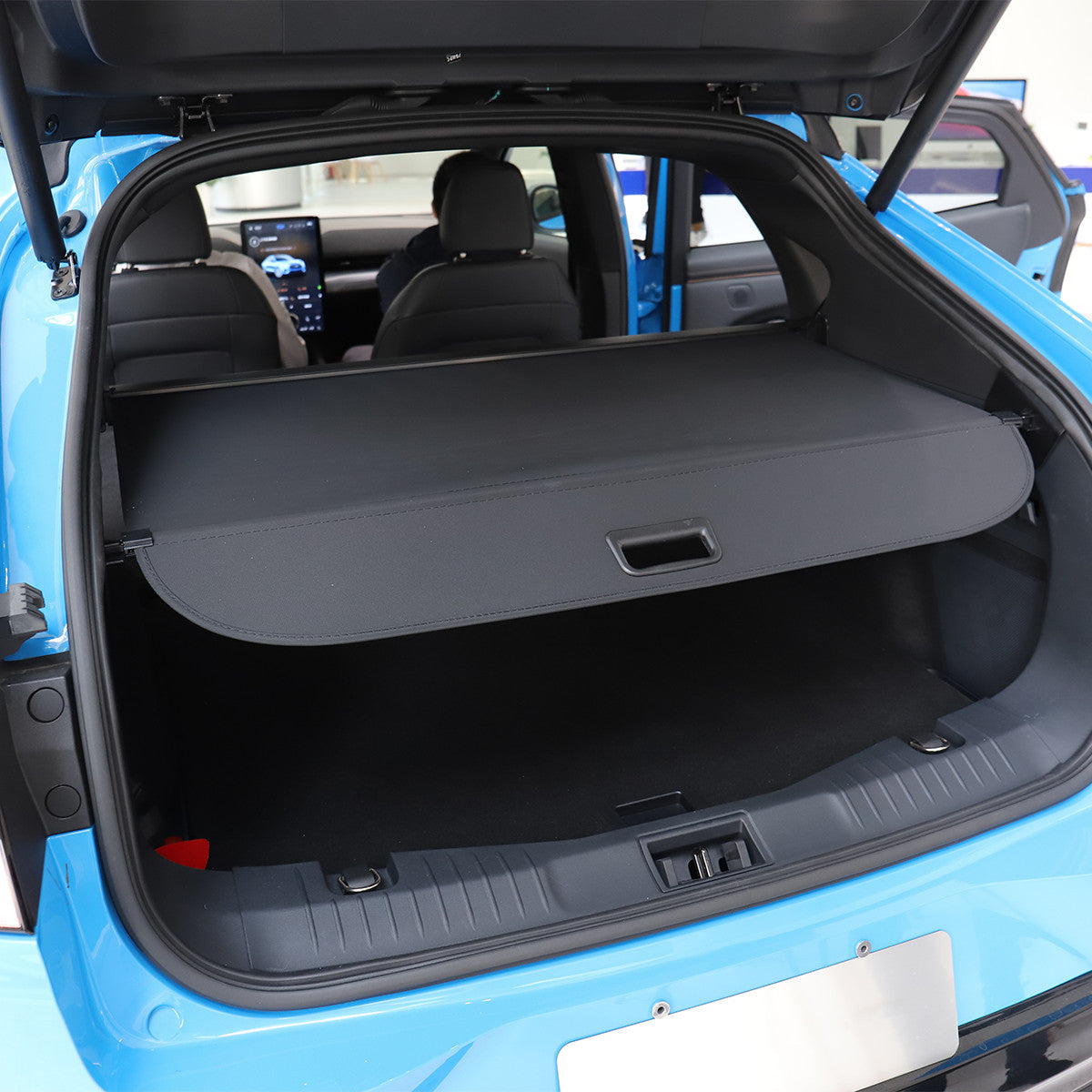 for Ford for Mustang Mach-E 21-24 black Rear Trunk Cargo Cover Security Shield Shade