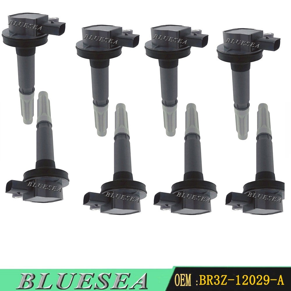 8PCS NEW Ignition Coil for 2011-2016 for Ford F-150 MustangGT 5.0L V8 BR3Z-12029-A