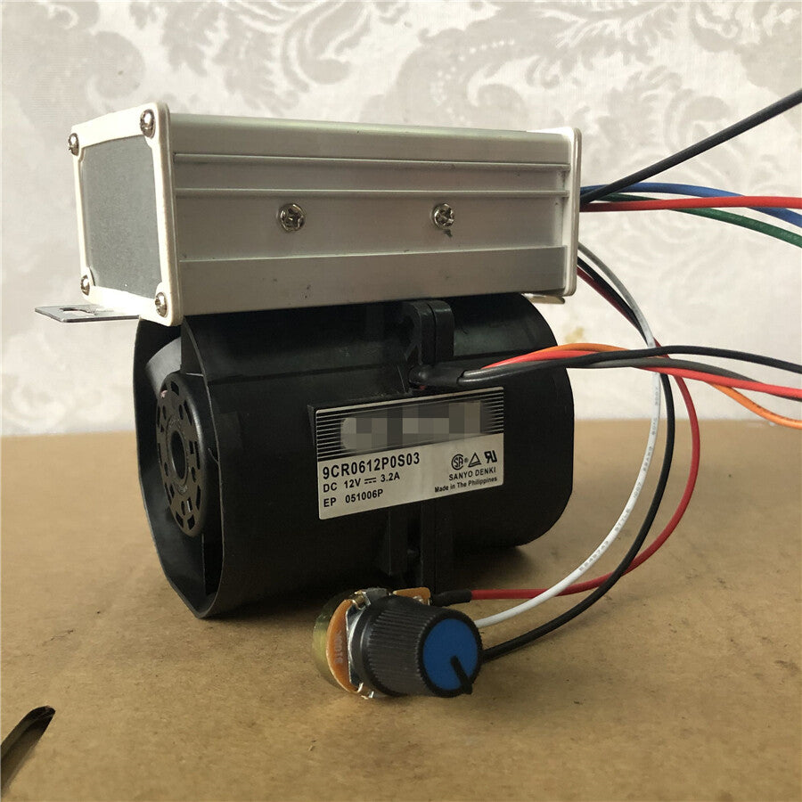 Motor Stepless Speed Controller 12V 20A Car Turbo Double Fan Turbo Charger