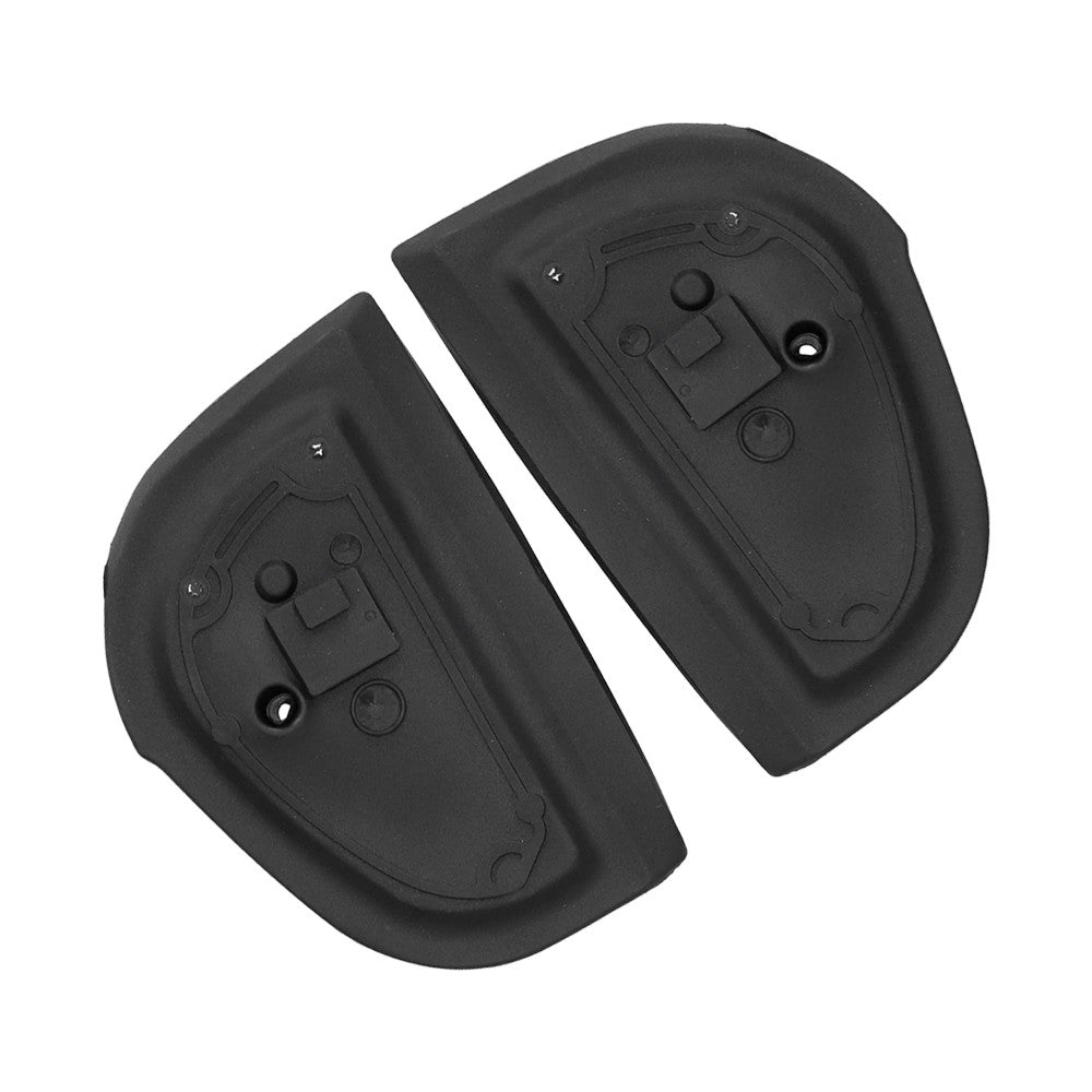 Left + Right Exterior Mirror Rubber Seals Black For E-Class S-Class C-Class