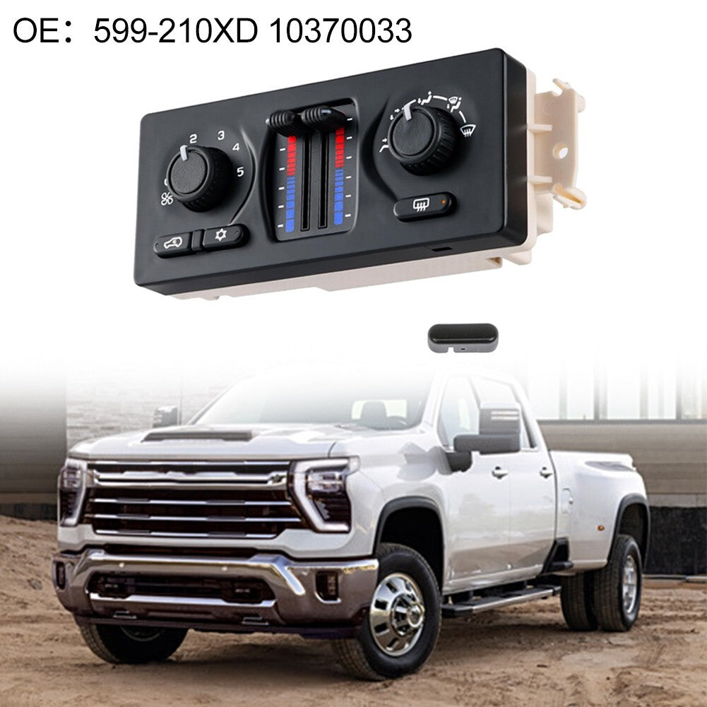 Climate Control Module Air AC Heater Switch HVAC Panel for Chevy 599-210XD