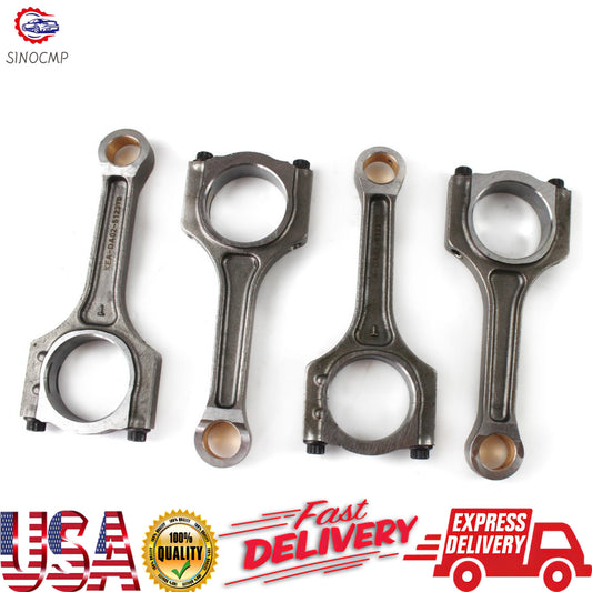 4x Connecting Rods Set for Hyundai Sonata for Genesis Coupe for Kia Optima 2012-16 2.0L
