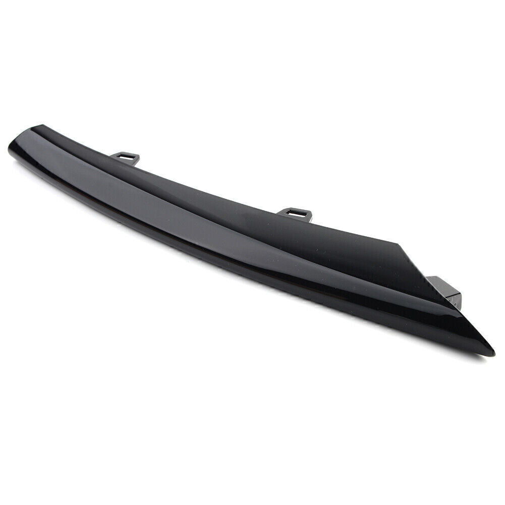 Front Right Side Grille Molding Trim ABS Gloss Black for JAGUAR XJ 2010 11-2015