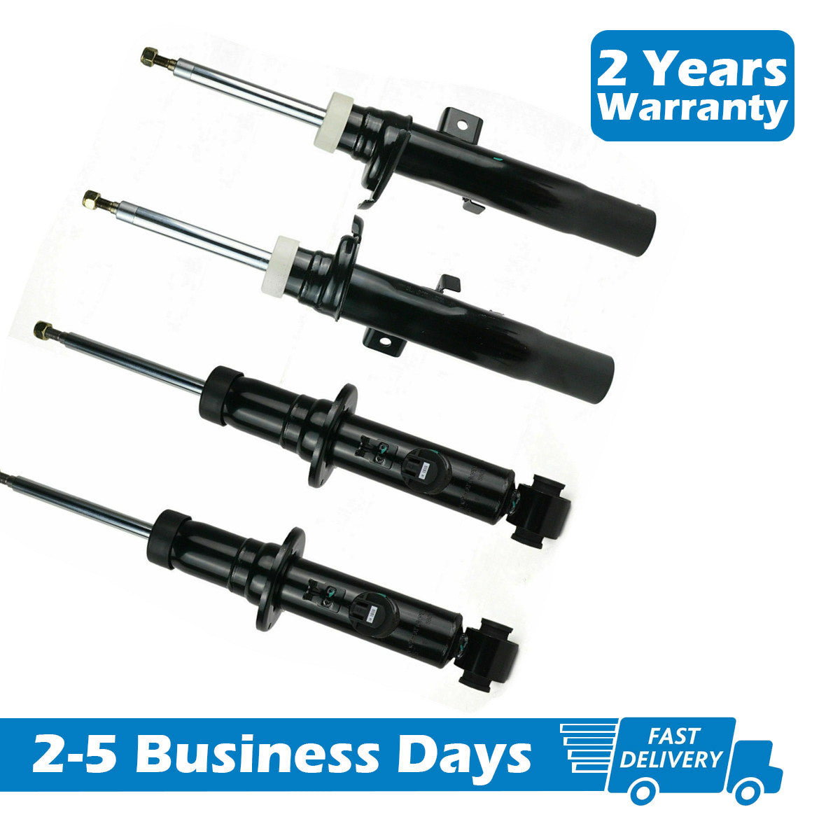 4-piece front and rear suspension shock absorber kit with EDC suitable for BMW X3 F25 X4 F26 11-17