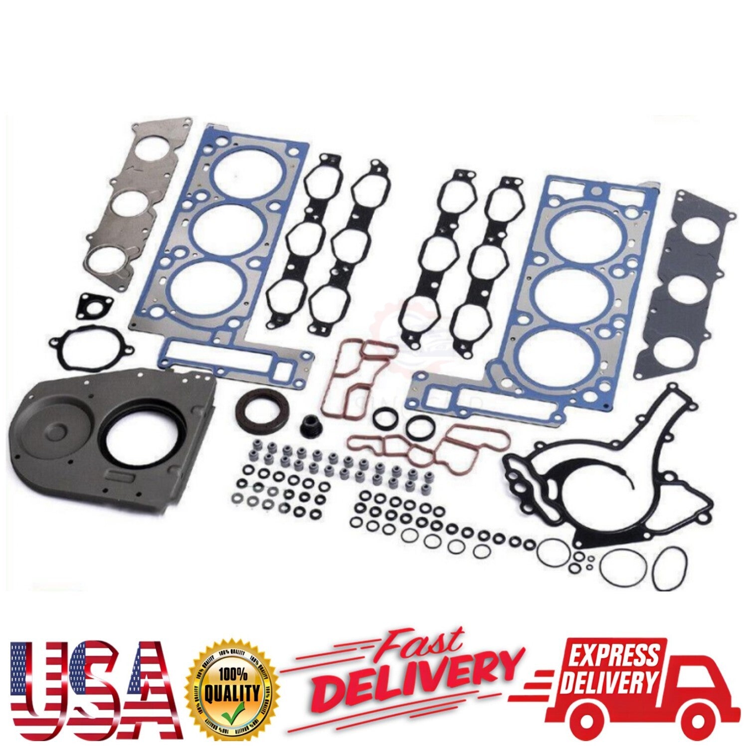 Engine Rebuild Gasket Kit for Mercedes-Benz C350 E350 W211 W204 W166 M272 3.5L