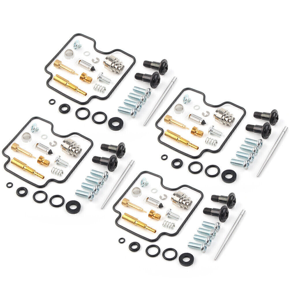 4 sets For 1998-2006 for Suzuki GSX600F Katana Carburetor Carb Rebuild Repair Kit