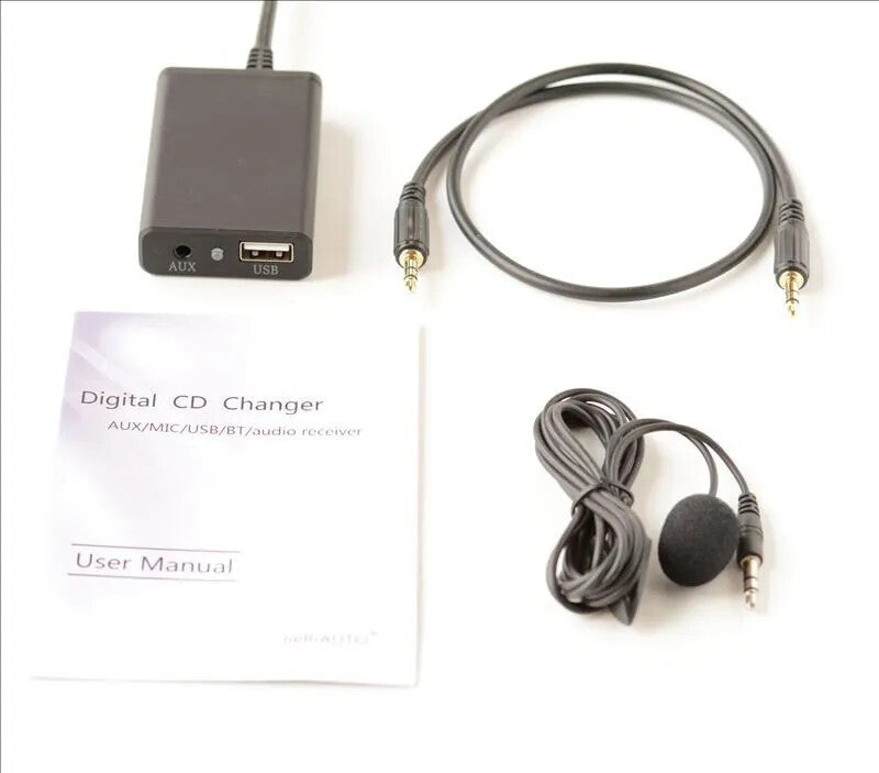 Bluetooth hands- music car interface AUX adapter for Toyota 4Runner for Camry