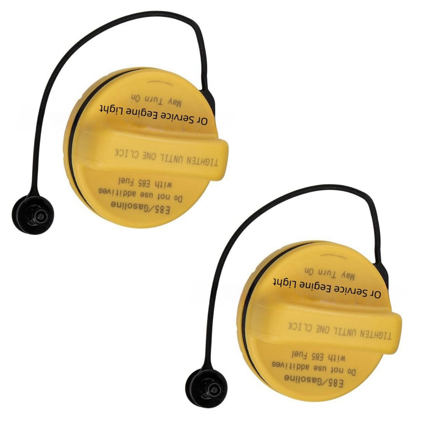 Fuel Tank Gas Cap Yellow for Chevy for GMC 2011-2020 23373281 Replacement Part D