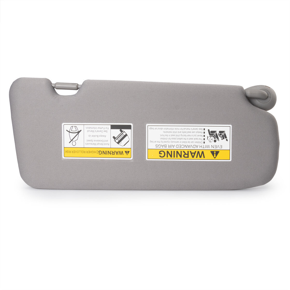 83280-TLY-H11ZB Gray left sun visor with mirrored light, suitable for Honda CR-V 2017-2022