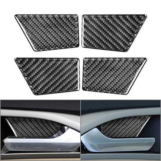 4xT¨¹rgriffschalen-Abdeckungsverkleidung f¨¹r for Ford Mondeo 13¨C19 Kohlefaser schwarz