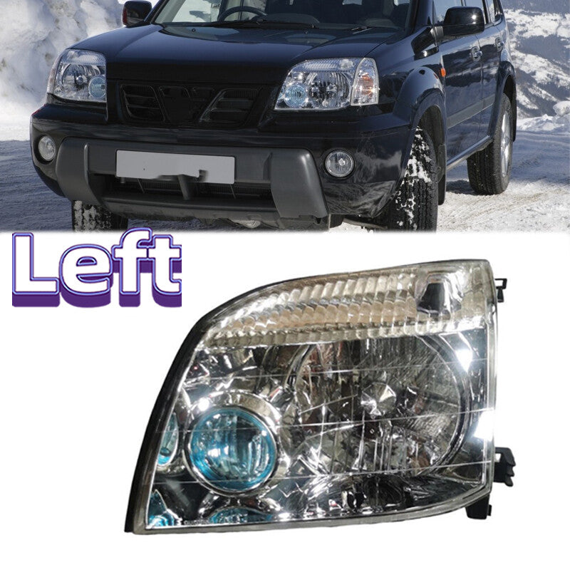 Left for Nissan X-Trail Xtrail T30 2001-2007 1Pcs Headlight HeadLamp Fog Light