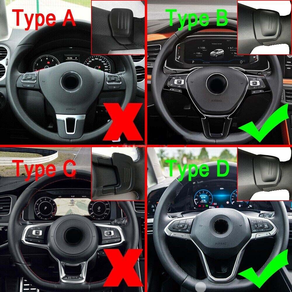Steering wheel paddle shifter extension for VW for Golf MK8 for Tiguan Touareg T-Cross