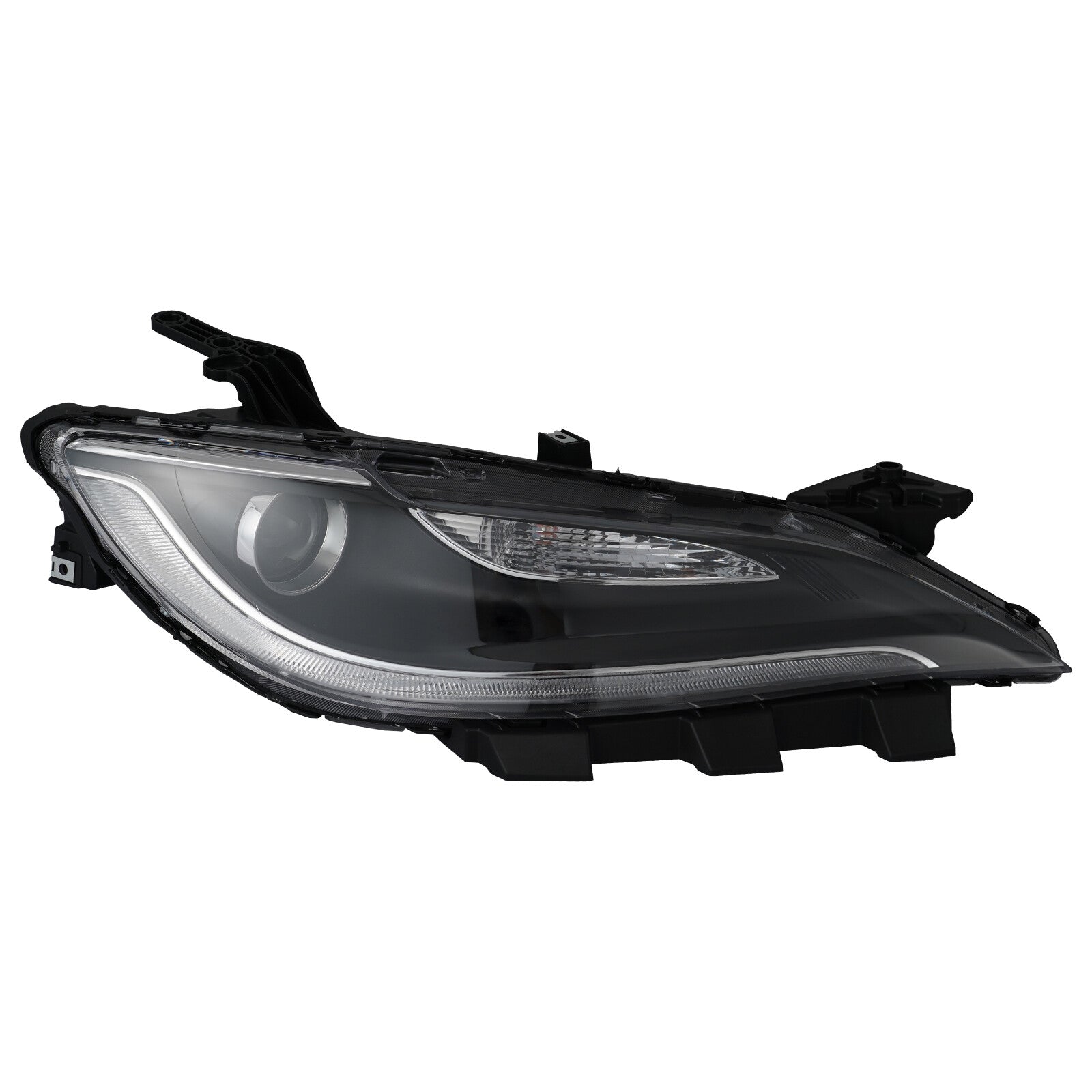 Passenger Side Halogen Headlight Assembly W/O LED DRL For 15-17 for Chrysler 200LX