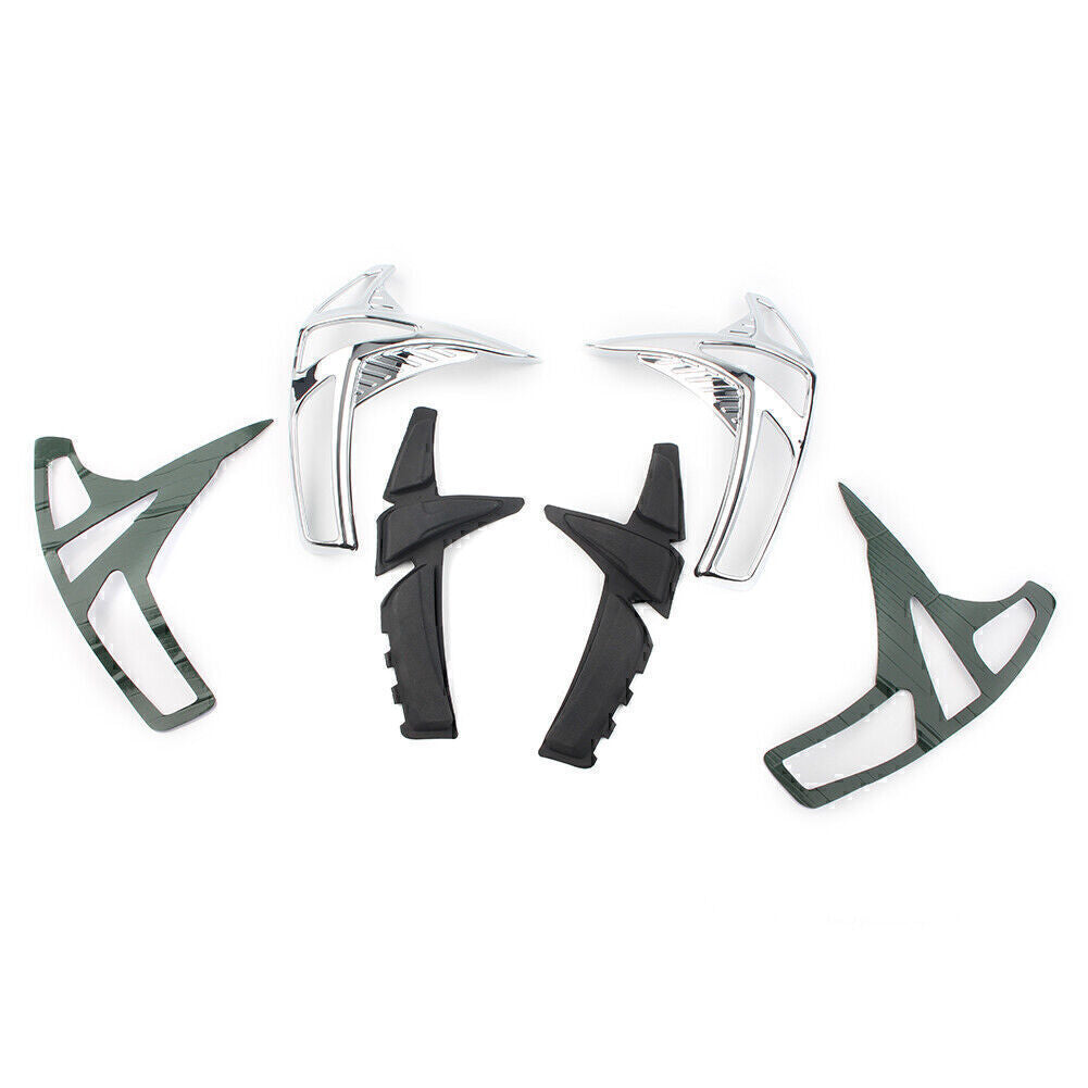 2X Rear Fairing Sddlebag Front Scuff Protectors Fits for Honda GL1800 2001-2011 2010