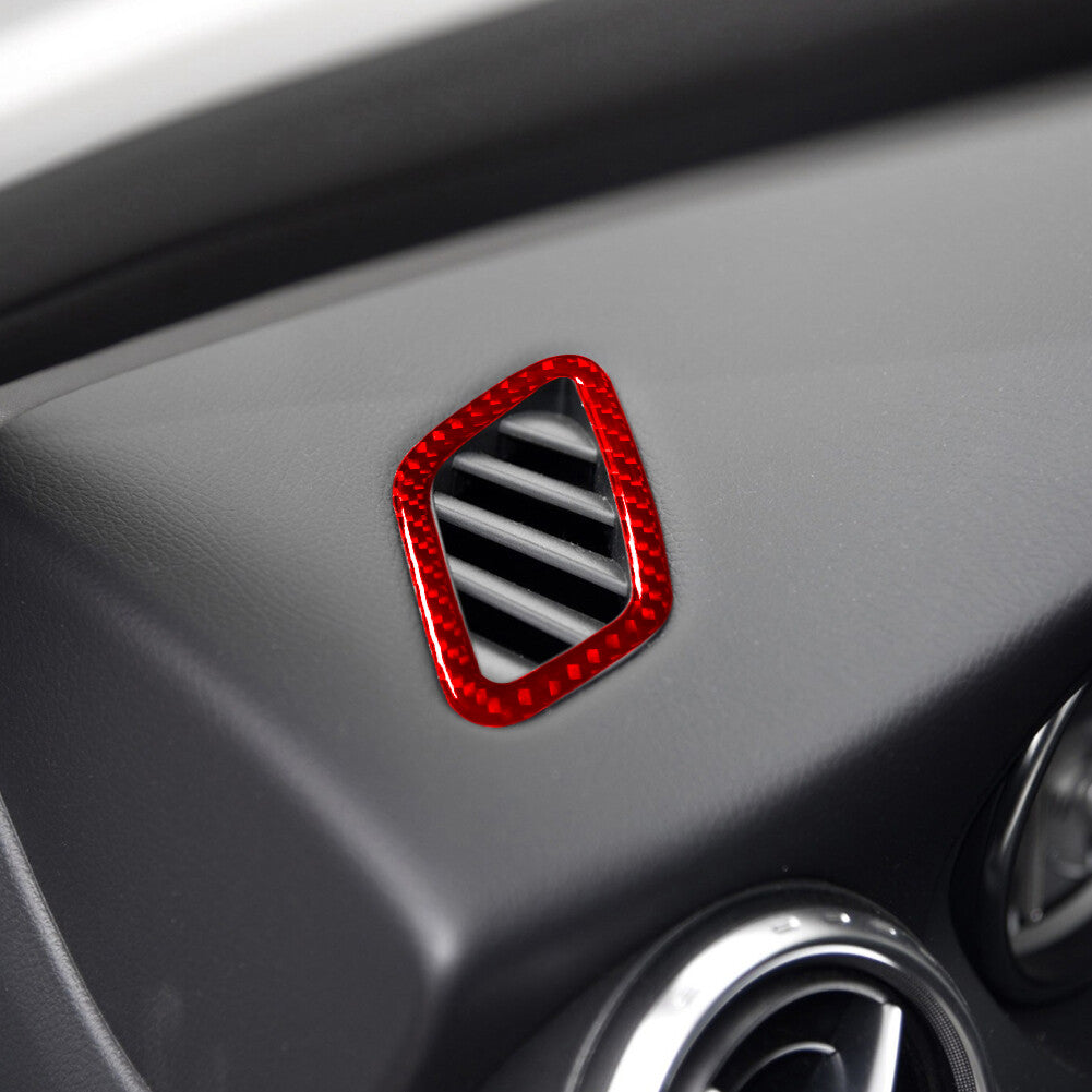Red Dehumidifier Air Outlet Trim for Mercedes-Benz CLA GLA 2014-2018