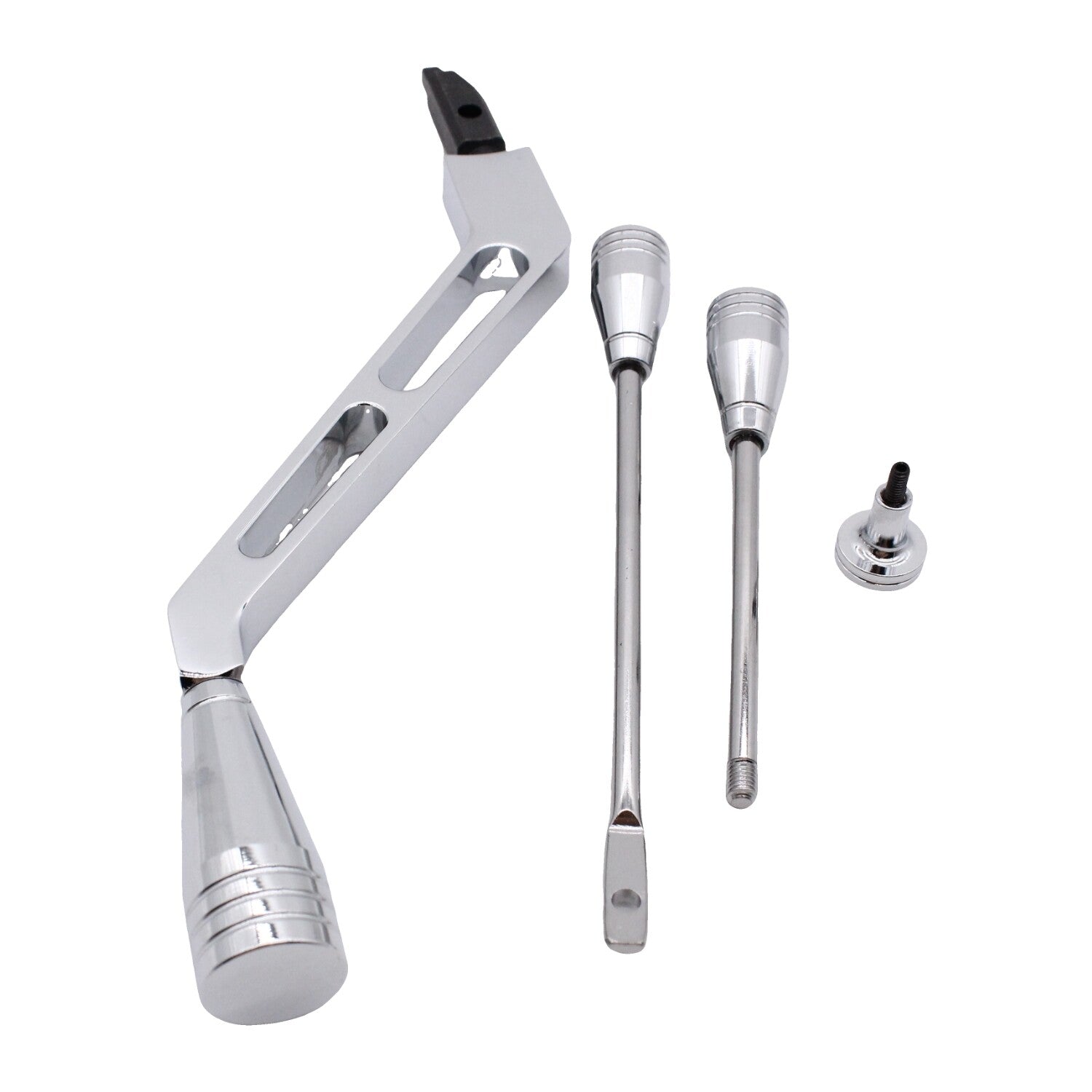 Polished Billet Column Shifter Lever Turn Signal Hazard Tilt Fits for Chevrolet