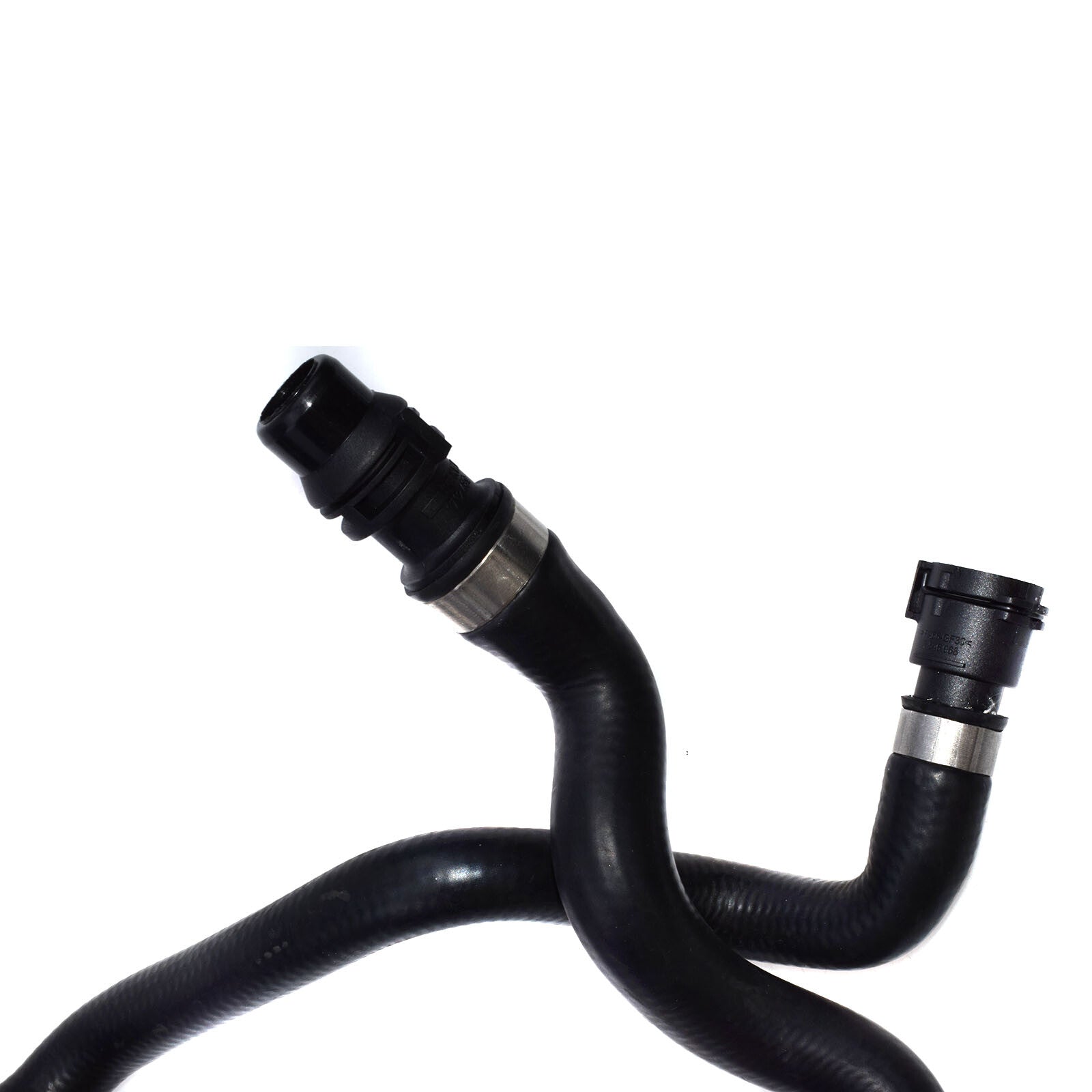 Upper radiator coolant hose suitable for BMW 525i, 525xi, 530i, 530xi, E60, E61 17127546064