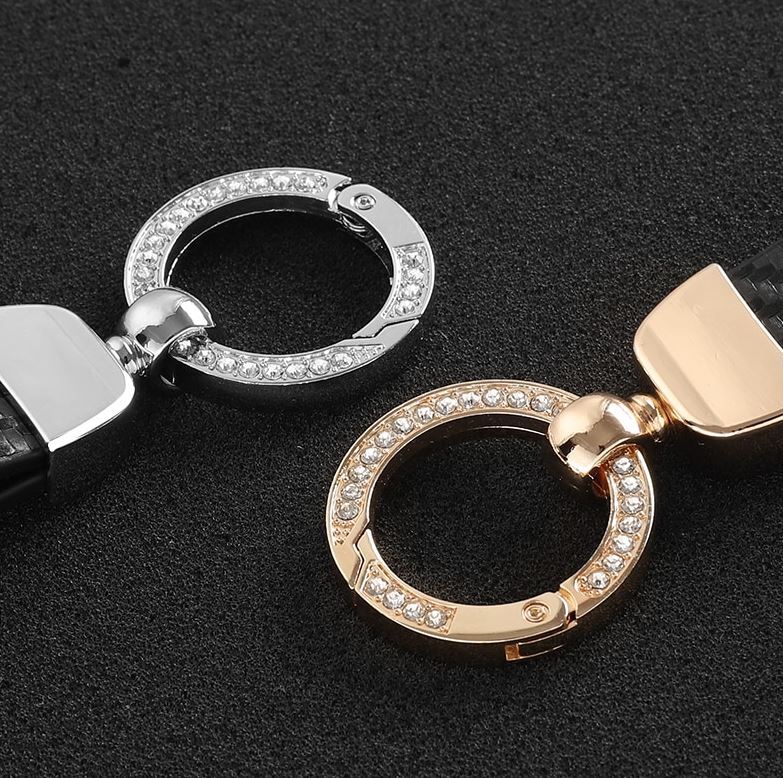 5-Piece Set of 11mm for Alfa Romeo Gold Car Remote Keychain Stickers Badges Logos