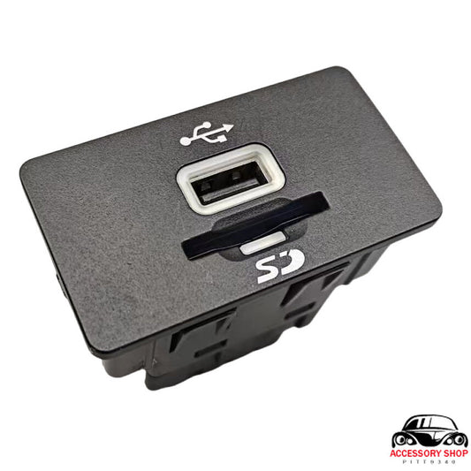 Suitable for Ford SYNC 2 USB Media Hub with SD Card Slot Single USB Interface Module