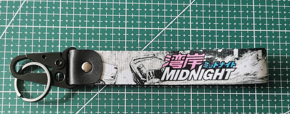 Car keychain/key ring with lanyard, car accessories, midnight, suitable for Honda for Acura